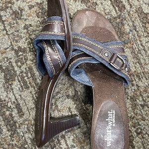Size 6 m What’s What sandals by Areosoles